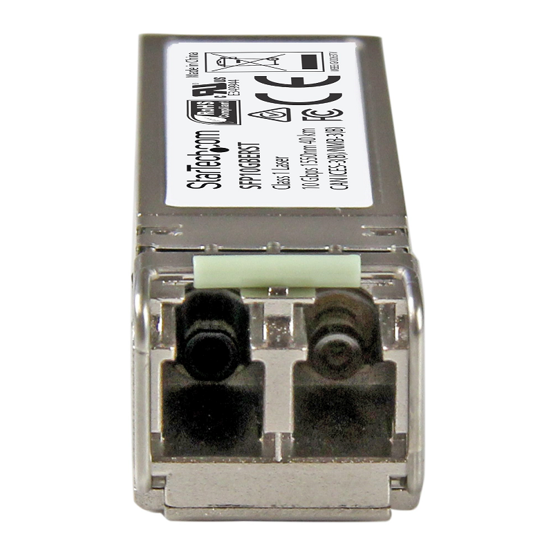 StarTech SFP10GBERST 10GbE Single Mode Fiber (SMF) Optic Transceiver LC 40km